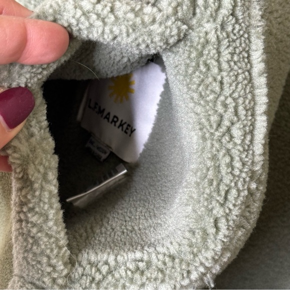 L. F. Markey Reversible Heat Coat in Duck Egg size S/M - Picture 8 of 9